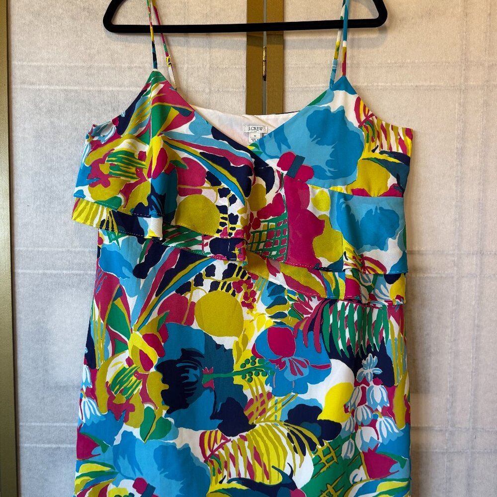 Bold J.Crew Floral Dress - Vibrant Summer Must-Have! NWT
